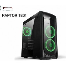 CASE POWER UP GAMING BLACK STRIKE 1801